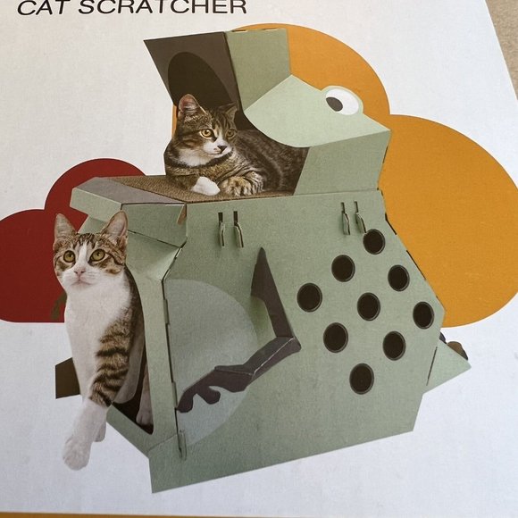 Boots & Barkley Cat Boots And Barkley Cat Scratcher T Rex Double